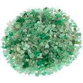 SUNYIK Green Aveturine Tumbled Chips Stone Crushed Crystal Quartz Pieces Irregular Shaped Stones 1pound(about 460 gram)
