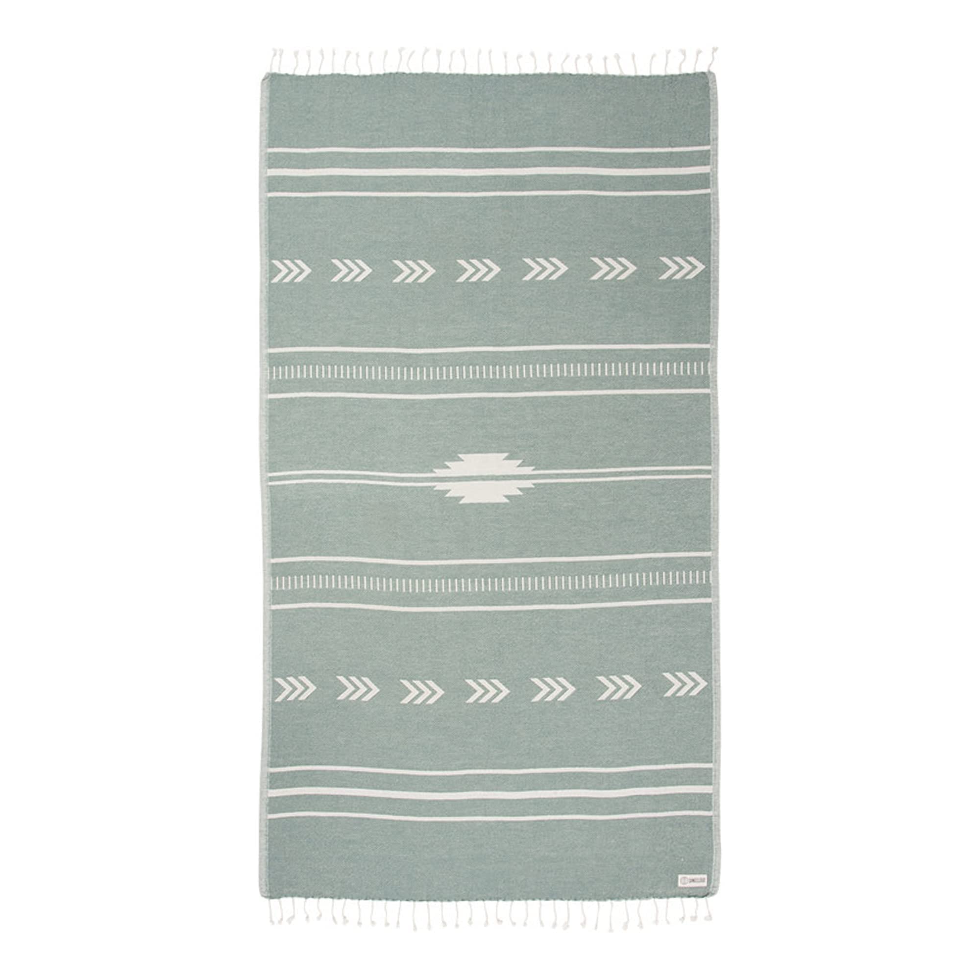 Sand Cloud Turkish Beach Towel - Sand Free - 100% Organic Turkish Cotton Yarn - Quick Dry Towel for Beach, Picnic Blanket or Thr