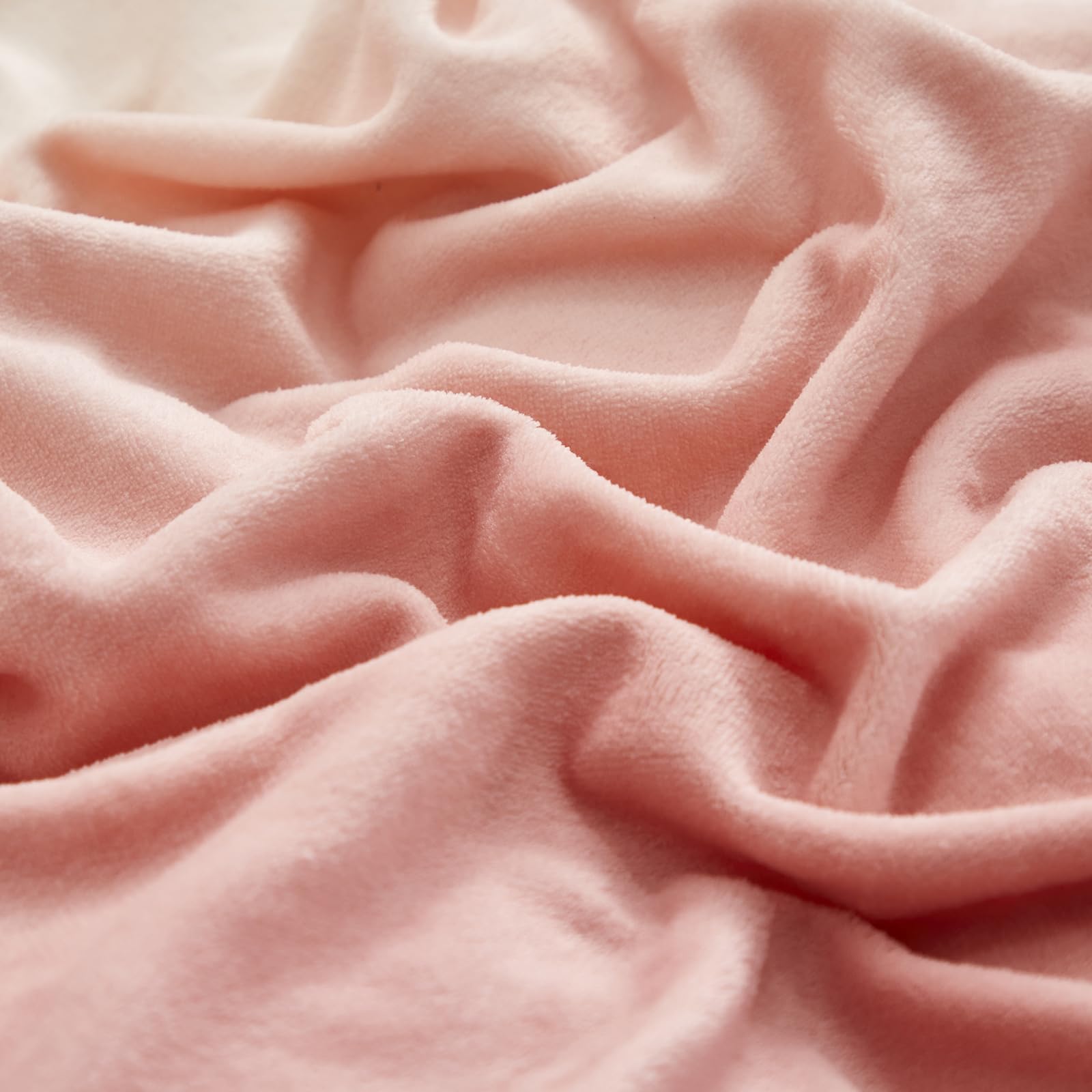 Karever Pink White Gradient Comforter Set King Pink Velvet Bedding Comforter Modern Plain White And Pink Gradient Soft Quilt Far