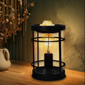 LIFFY Electric Wax Fragrance Warmer - Wax Warmer for Scented Wax - Adjustable Brightness, Regular Shutdown and 2 Edison Bulbs Re
