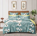 Ab Home Decor SuperSoft 350Tc MicrofiberAc Comforter Double Bed Ii Blanket/Dohar/Duvet For All Weather/SeasonsGlace CottonG