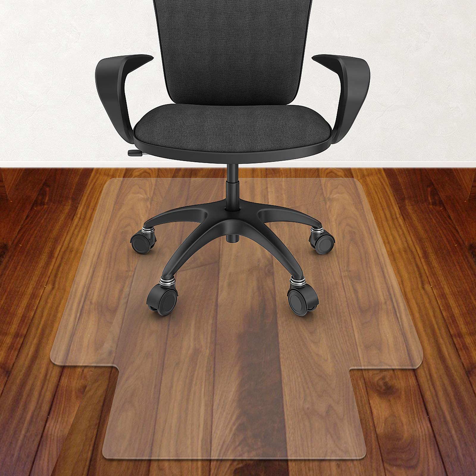 Azadx Office Chair Mat For Hardwood Floor 36 X 48'', Clear Desk Chair Mat For Wood Floor Heavy Duty, Office Mat Plastic Protector For Hard Surface Floors