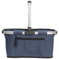 Picnic Basket, Siyuan Shopping Basket With Handle 22L Collapsible Grocery Basket Portable Folding Basket For Marketing Reuasble,