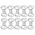 yaaqoo 6 Upholstery Strap Coil Spring Repair Pack-10pcs for Furniture Rocking Chair Seat Couch Replacement