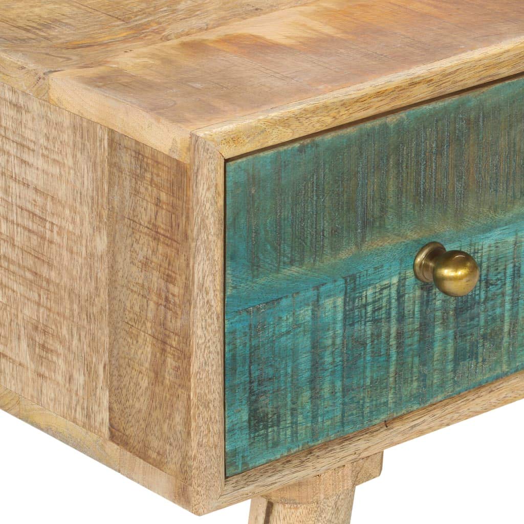vidaXL Desk 46.5"x19.7"x29.5" Solid Mango Wood