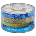 Sprite Showers SLCR SlimLine Shower Filter Replacement Cartridge, 1 Count (Pack of 1), Blue