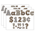 Home Sweet Classroom Bold Block 4'' Letters Combo Pack, 230 Characters Per Pack, 3 Packs