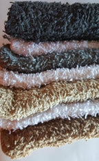 Mainstays 18 Pack Assorted Cotton Terry Thin Washcloths Rags (Bwwgb)