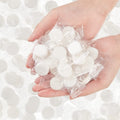 Juexica 1000 Pcs Mini Compressed Paper Towels Tablets Disposable Travel Coin Tissues Cotton Face Washcloths Portable Individual 