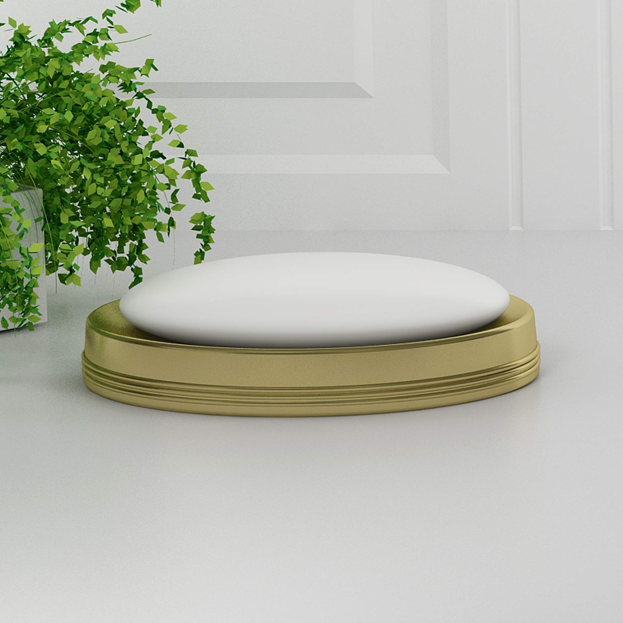 Nu Steel Nusteel Steel Jewel Decorative Stainless Steel Dish Tray For Bathroom Vanities, Countertops, Pedestals, Kitchen Sink-St