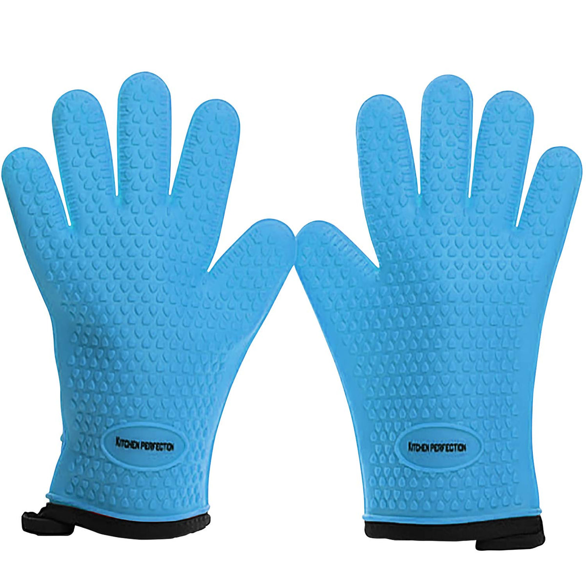 Kitchen Perfection Xl Silicone Smoker Oven Gloves-Extreme Heatresistant Gloves-Handle Hot Food Right On Your Grill Bbq Fryer&Pit