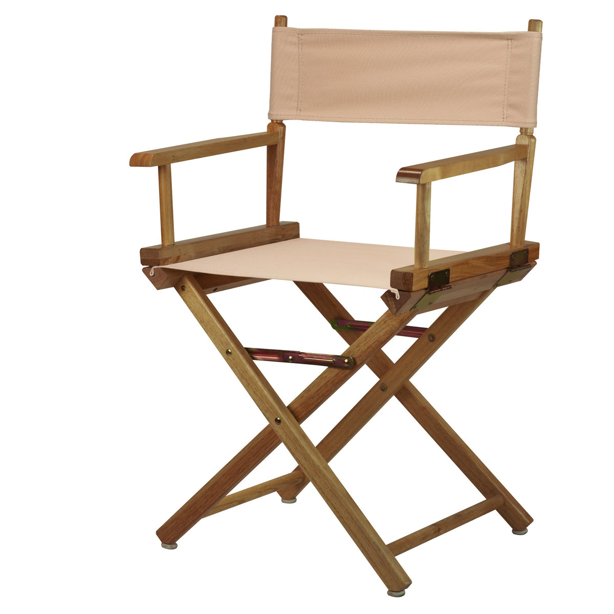 Casual Home 18&quot; Director'S Chair Natural Frame With Tan Canvas