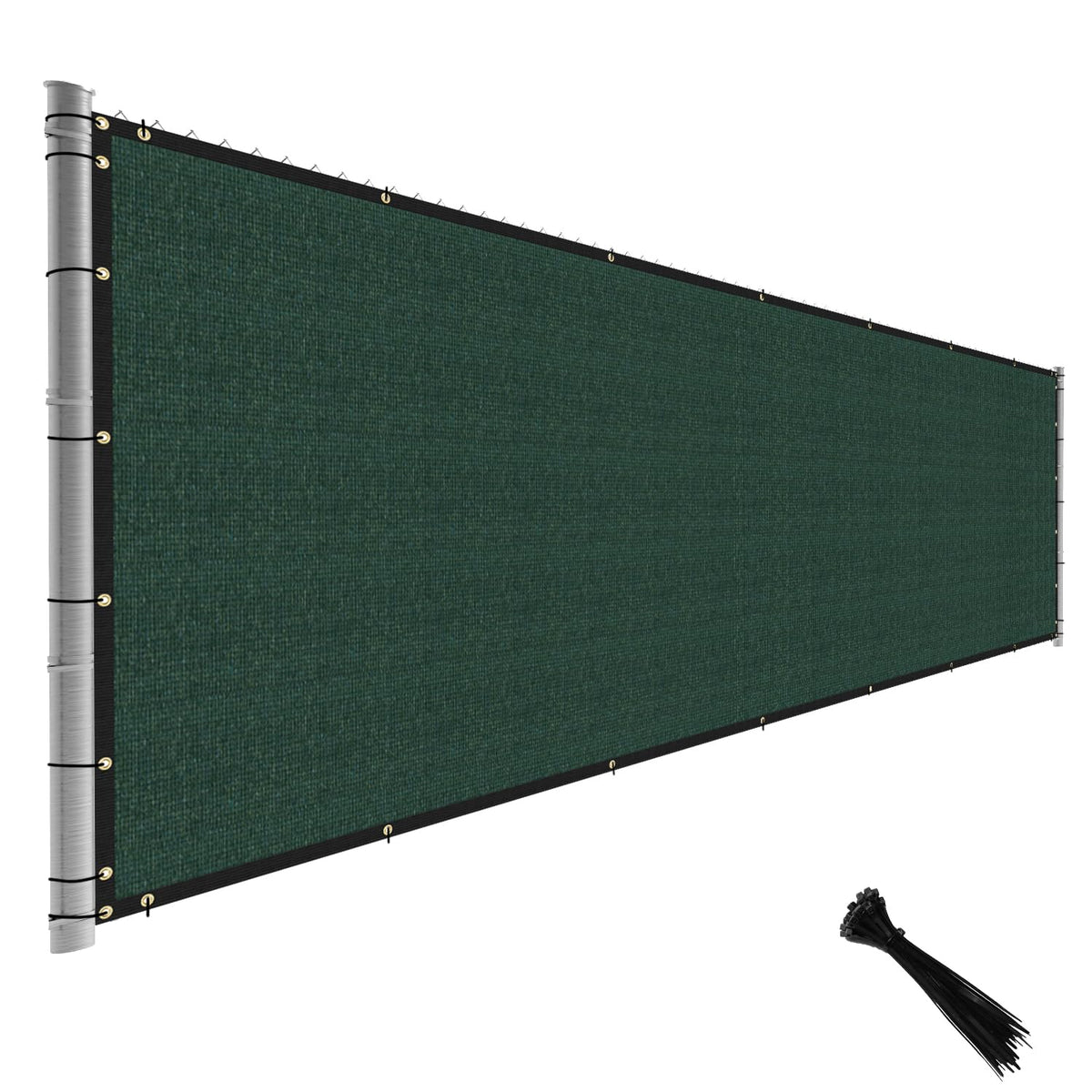 Tang 6Ftx229Ft Green Fence Privacy Screen Temporary Fence Privacy Screen Windscreen Fence Netting Cover Privacy Blockage Excelle