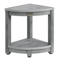 Waterproof Shower Bench for Inside Shower, Gray HDPS Corner Shower Stool for Shaving Legs, Poly Lumber Shower Foot Seat, Plastic