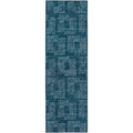 Delano Da1 Blue Transitional Rug Runner 2' 6" X 12'