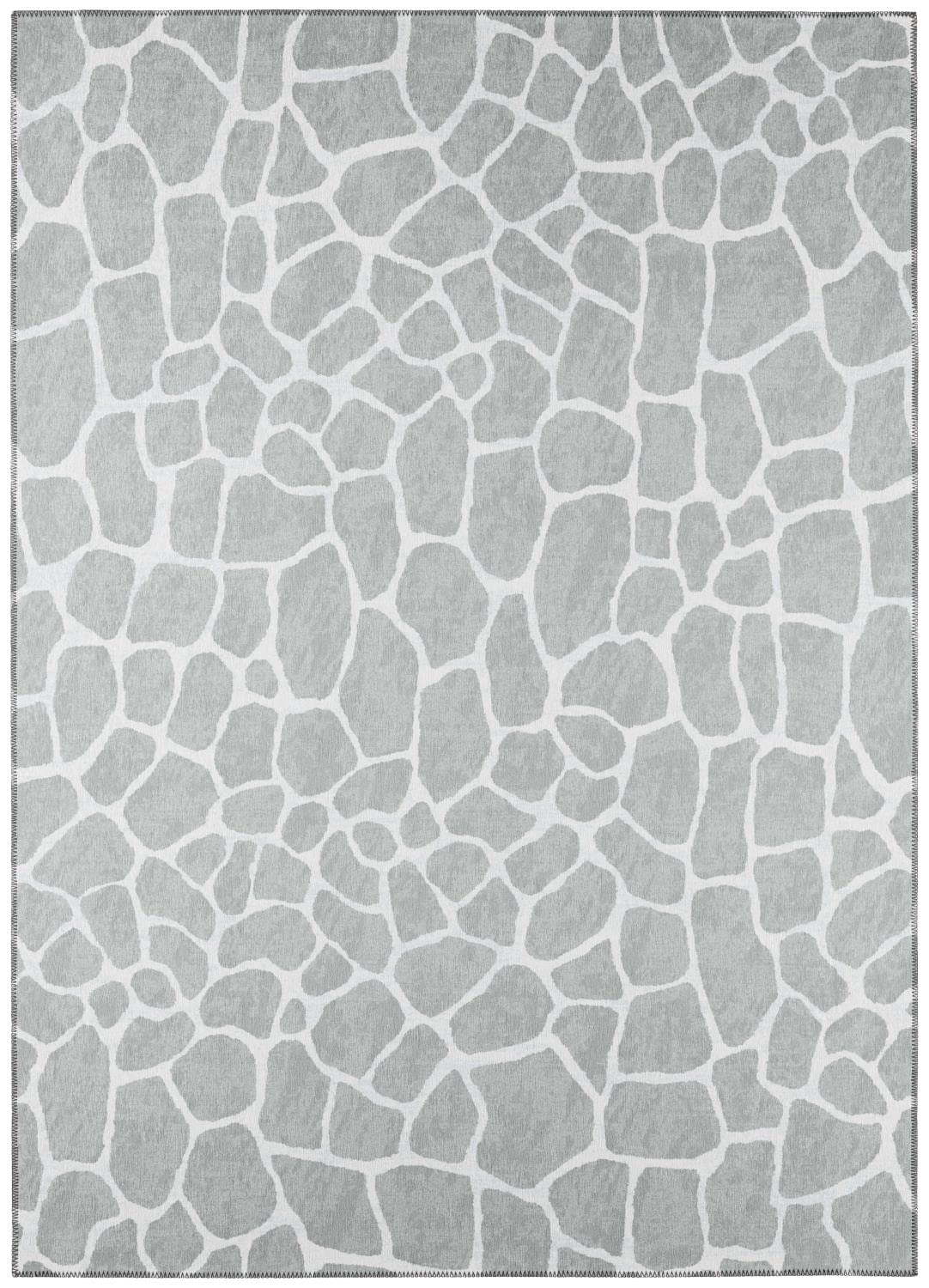 Addison Rugs Safari Asf34 Grey Washable 3' X 5' Indoor Outdoor Area Rug, Easy Clean, Machine Washable, Non Shedding, Bedroom, Entry, Living Room, Dining Room, Kitchen, Patio Rug