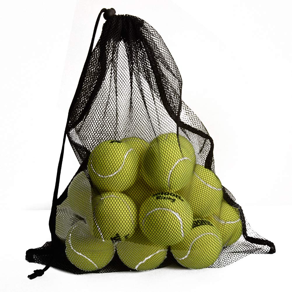 Mike Mesh Equipment Bag Drawstring Storage Ditty Shoe Tennis Ball Bags Stuff Sack For Travel & Outdoor Activity Ca