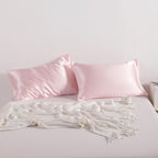 Ntbay 2 Pack Satin King Pillowcases For Hair And Skin, Luxurious And Silky Pillow Cases With Envelope Closure, 20X40 Inches, Light Pink