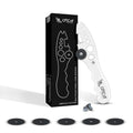 OTICA Ampoule Cutter for Doctors Nurse, Glass Bottle Cap Remover Cutter Ampule Breaker for Hospital and Clinic (White)