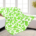 Hseec Green Throw Blankets Fleece Soft Blankets & Throws Super Soft Plush Blanket Twin Size