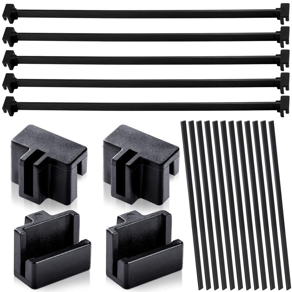Epakh 36 Pcs Hanging File Rail And Clip Set Include 12 Hanging File Rails 24 Hanging File Rail Clip File Rails Hook Hanging Fold