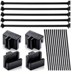 Epakh 36 Pcs Hanging File Rail And Clip Set Include 12 Hanging File Rails 24 Hanging File Rail Clip File Rails Hook Hanging Fold