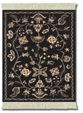 Lextra Somerset Colonial Williamsburg MouseRug, 10.25 x 7.125 Inches, Black, Peach and Cream, One (MWS1)