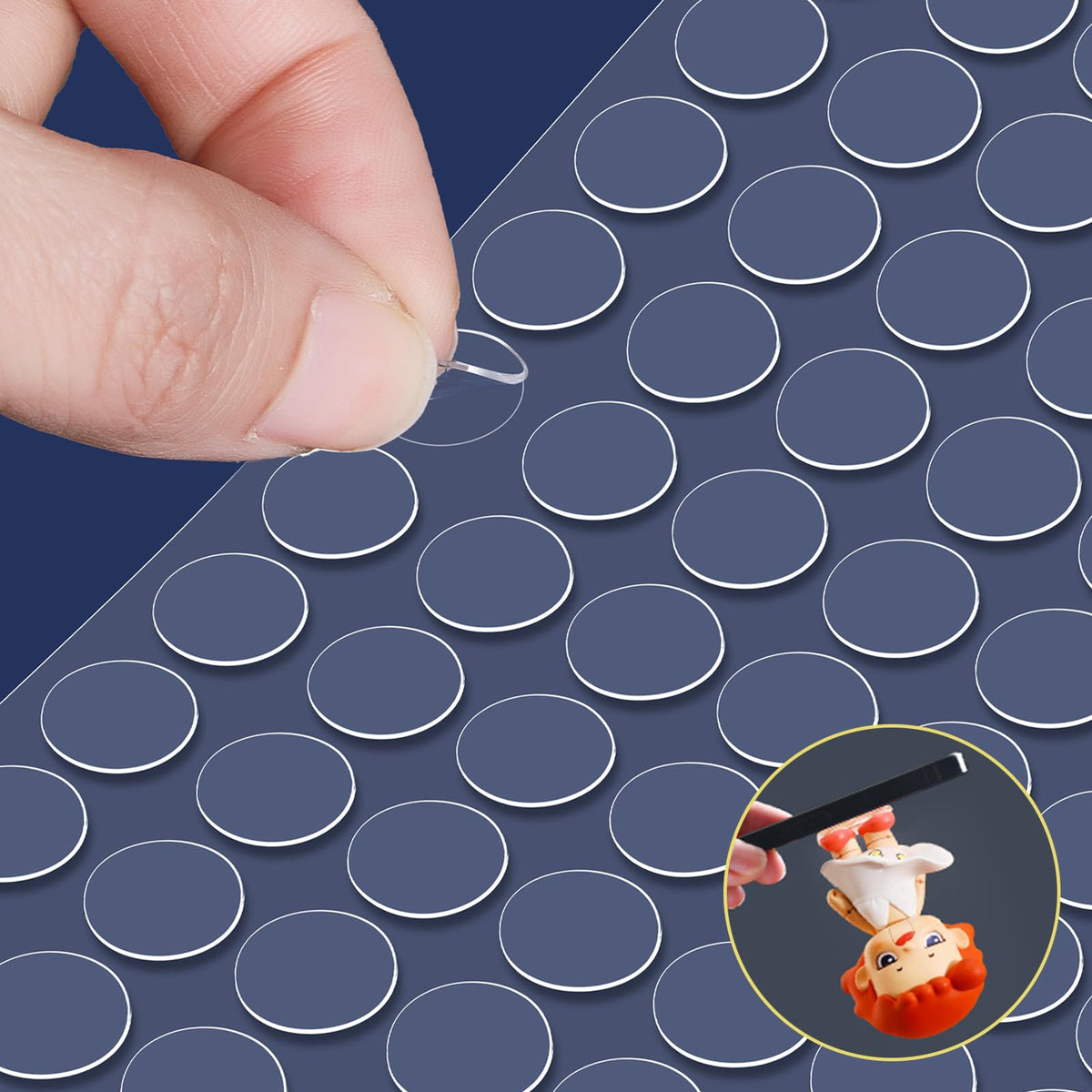 Nommo Sticky Tack For Wall Hanging, Poster Putty For Walls,Two-Sided Mounting Putty, Waterproof Stickers Dots For Festival, Putt