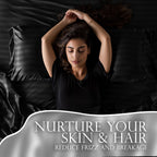 Decolure Striped Satin Sheets Twin Set 4Pc - Luxurious Silk Feel Satin Bed Sheets Twin- Elegant Silky Soft Twin Size Satin Bed S