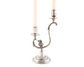 Vagabond House Two Taper Pewter Song Bird Candelabra 12 inch Tall