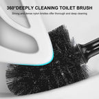 Setsail Toilet Brush And Plunger Set, Toilet Plungers For Bathroom Heavy Duty Toilet Bowl Brush And Holder Hidden Toilet Plunger