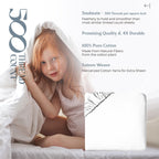 Mayfair Linen King Size Fitted Sheet Only - 100% Cotton 500 Thread Count Deep Pocket White King Fitted Sheet, 100% Cotton Fitted