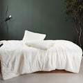 Spread Spain Microfiber 200 Gsm Milk Ac Quilt Comforter For All Season, Double (Cream, 90X108 Inches)