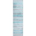 Sedona Sn10 Blue Bohemian Rug Runner 2' 3" X 10'