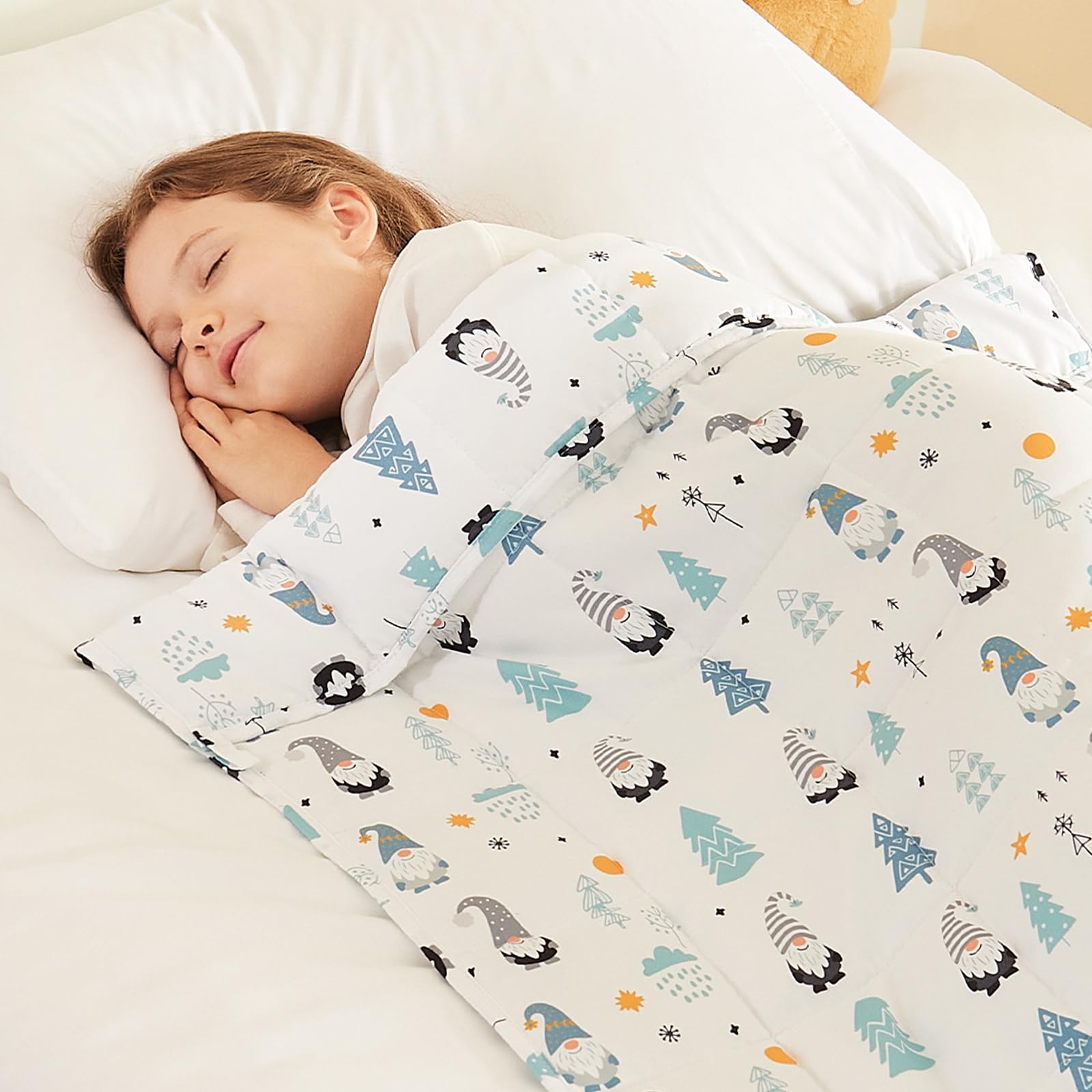 HOSUKKO Weighted Blanket - 5 lbs Fairy Heavy Blanket - Breathable Blanket(36 * 48 inches, 5 lbs)
