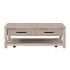 Steve Silver Furniture Gabby Cocktail Coffee Table, White