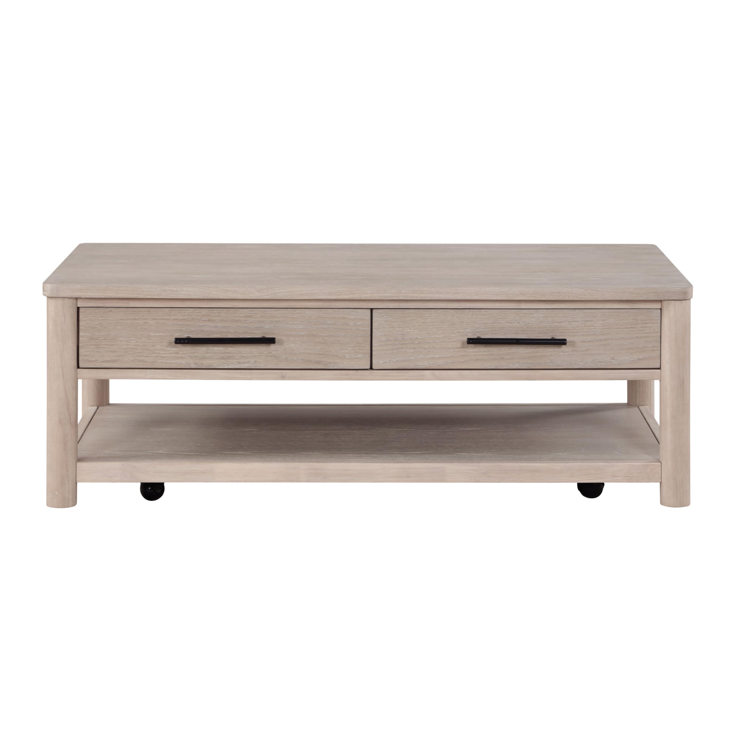 Steve Silver Furniture Gabby Cocktail Coffee Table, White