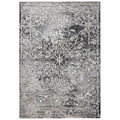 Rizzy Home Alora Decor Swagger 5'3"X7'6" Medallion Scroll Work Distress Taupe/Gray Area Rug