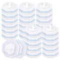 RLOW 30 Count Disposable Toilet Brush Heads, Toilet Bowl Wand Refills for Toilet Cleaning