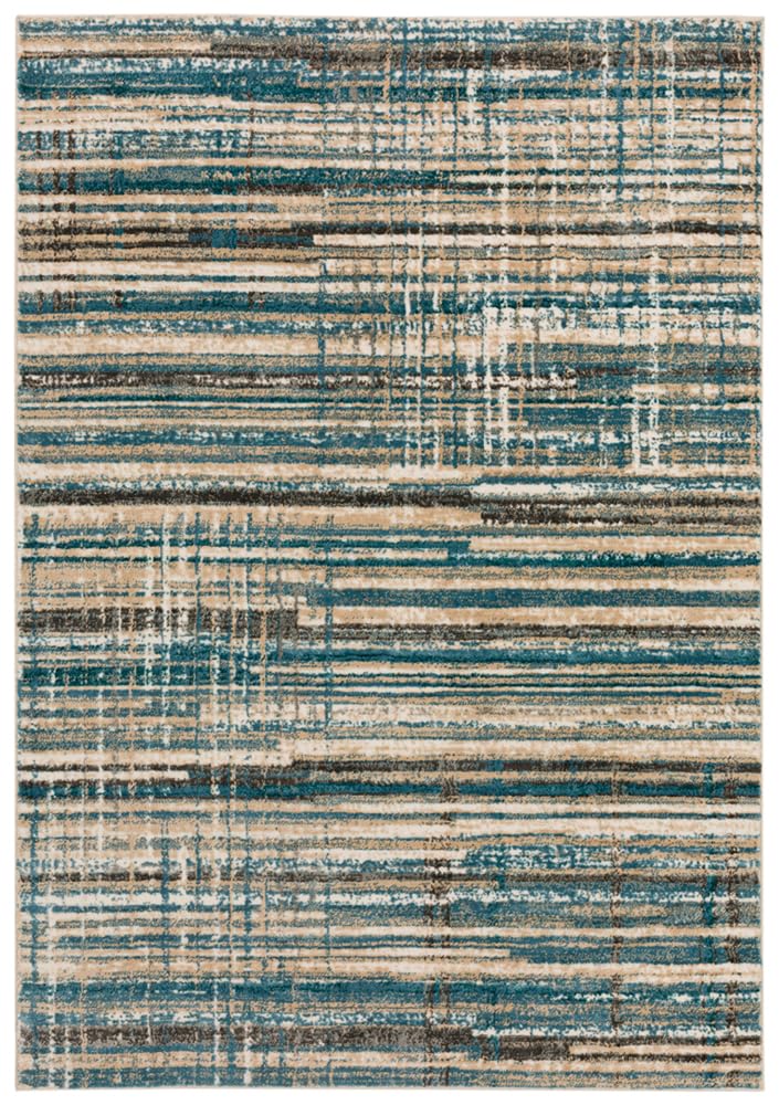 Dalyn Karma Km8 Blue 5'1&quot;X7'5&quot; Rectangle Area Rugs Km8Bl5X7