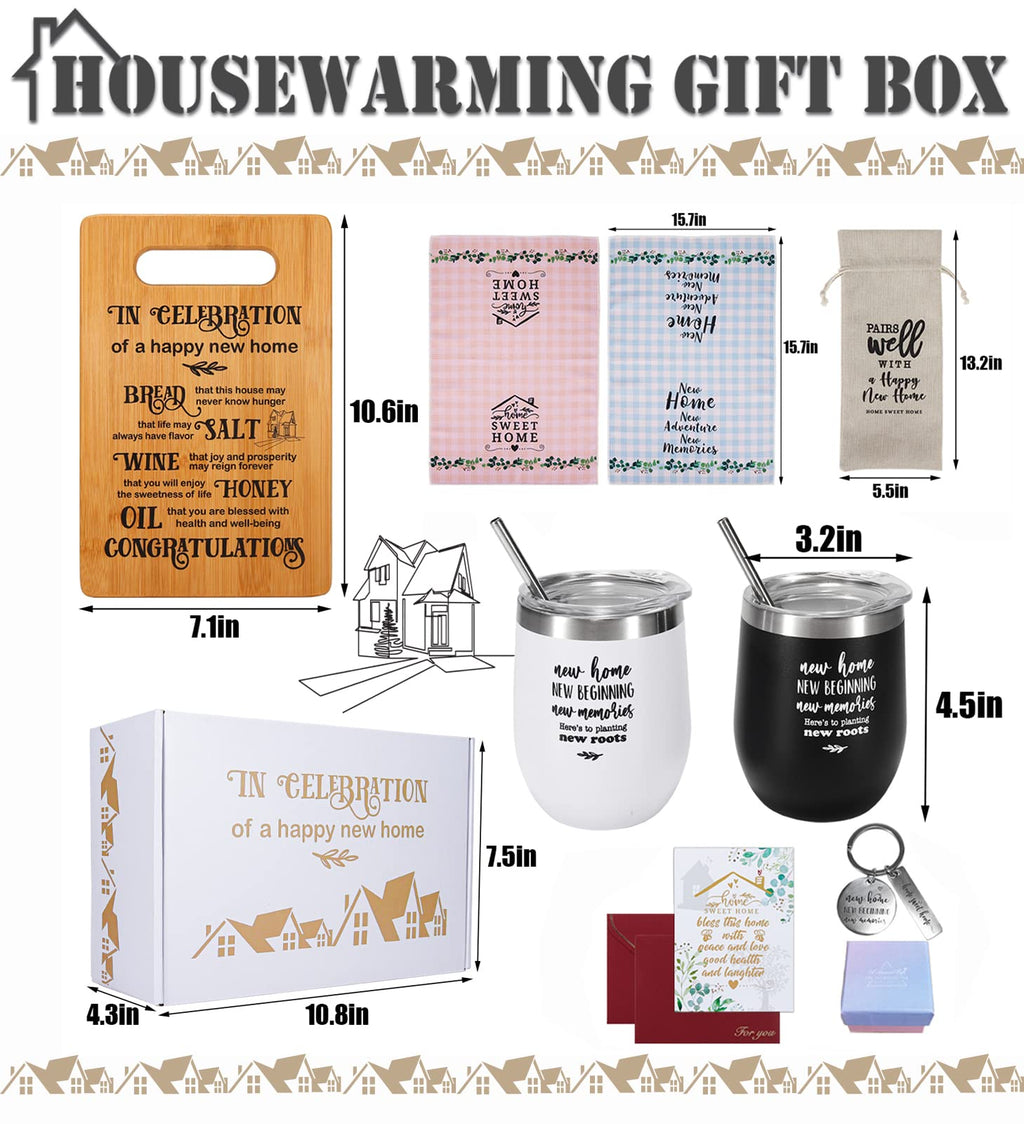 Housewarming Gifts For New Home House Warming Gift Set Basket For First / New Home Owner, House Warming Gifts New Home Couple, W
