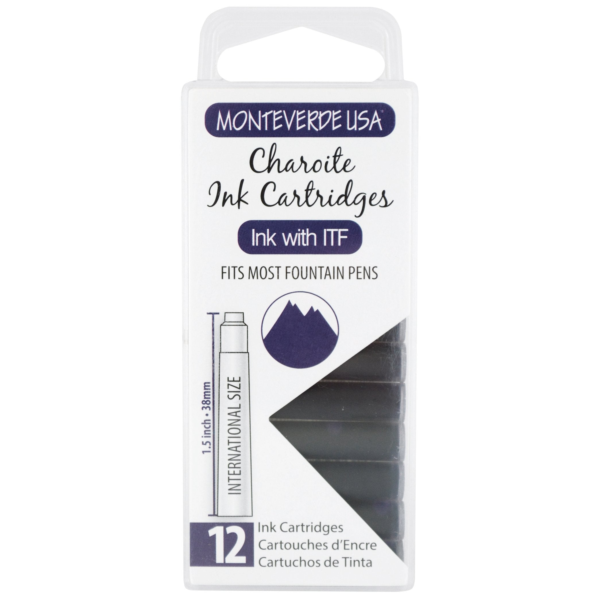 Monteverde Ink Cartridge (Standard Size), Charoite