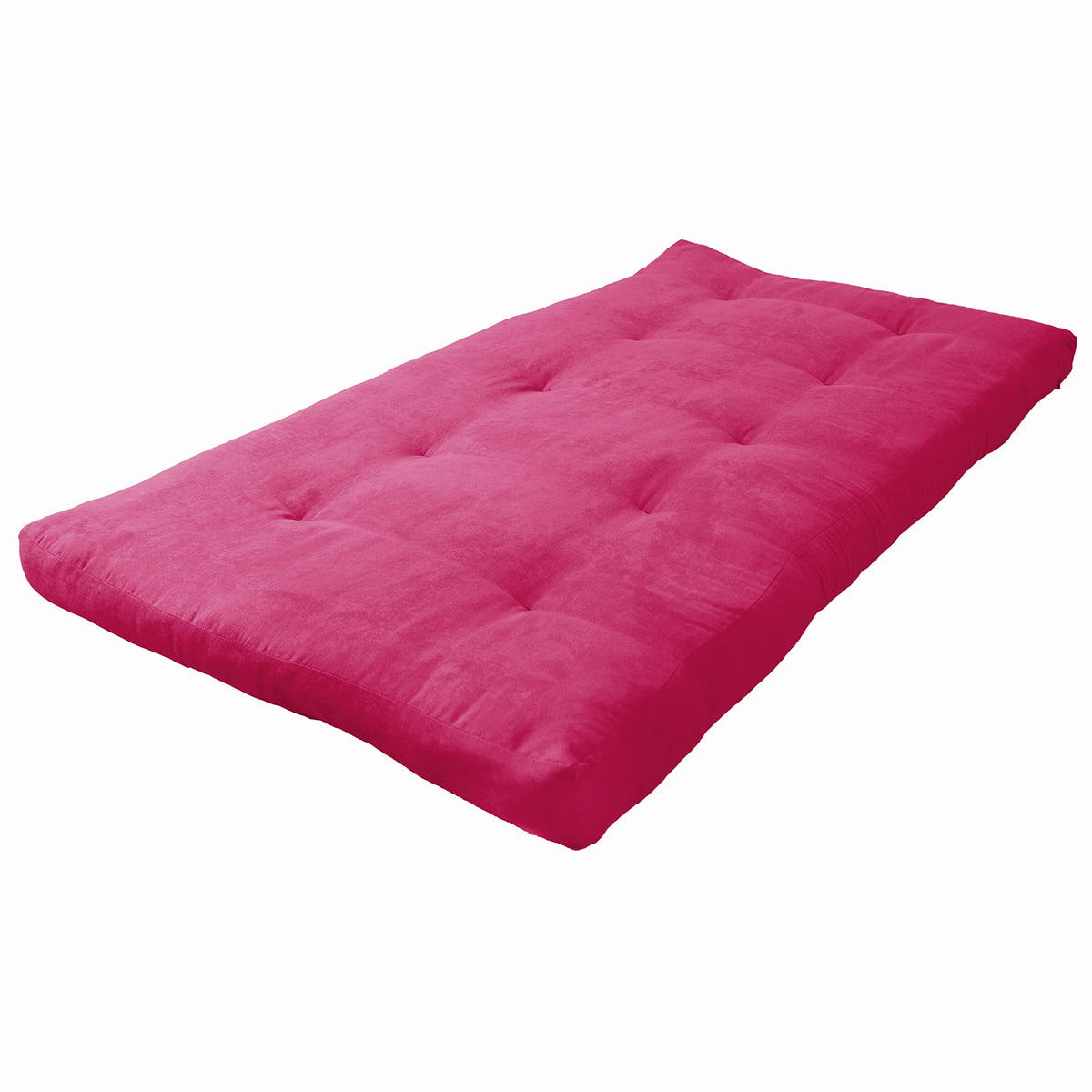 Blazing Needles Vitality 6&quot; Microsuede Futon Mattress, Twin, Bery Berry
