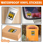 Maianey (3 Pcs) If I Die At Work Please Place My Ppe On Me Sticker Funny Electrician Stickers Electrical Engineer Electrician Jo