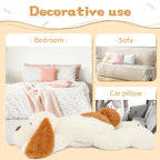 Morismos Giant Dog Stuffed Animal 31', Soft Plush Dog Pillow, Big Puppy Plush Toy For Kids