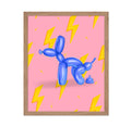 Poster Master Pooping Balloon Dog Poster - Balloon Dog Print - Pop Art - Trendy Art - Modern Art - Funny Bathroom Decor - Guest 