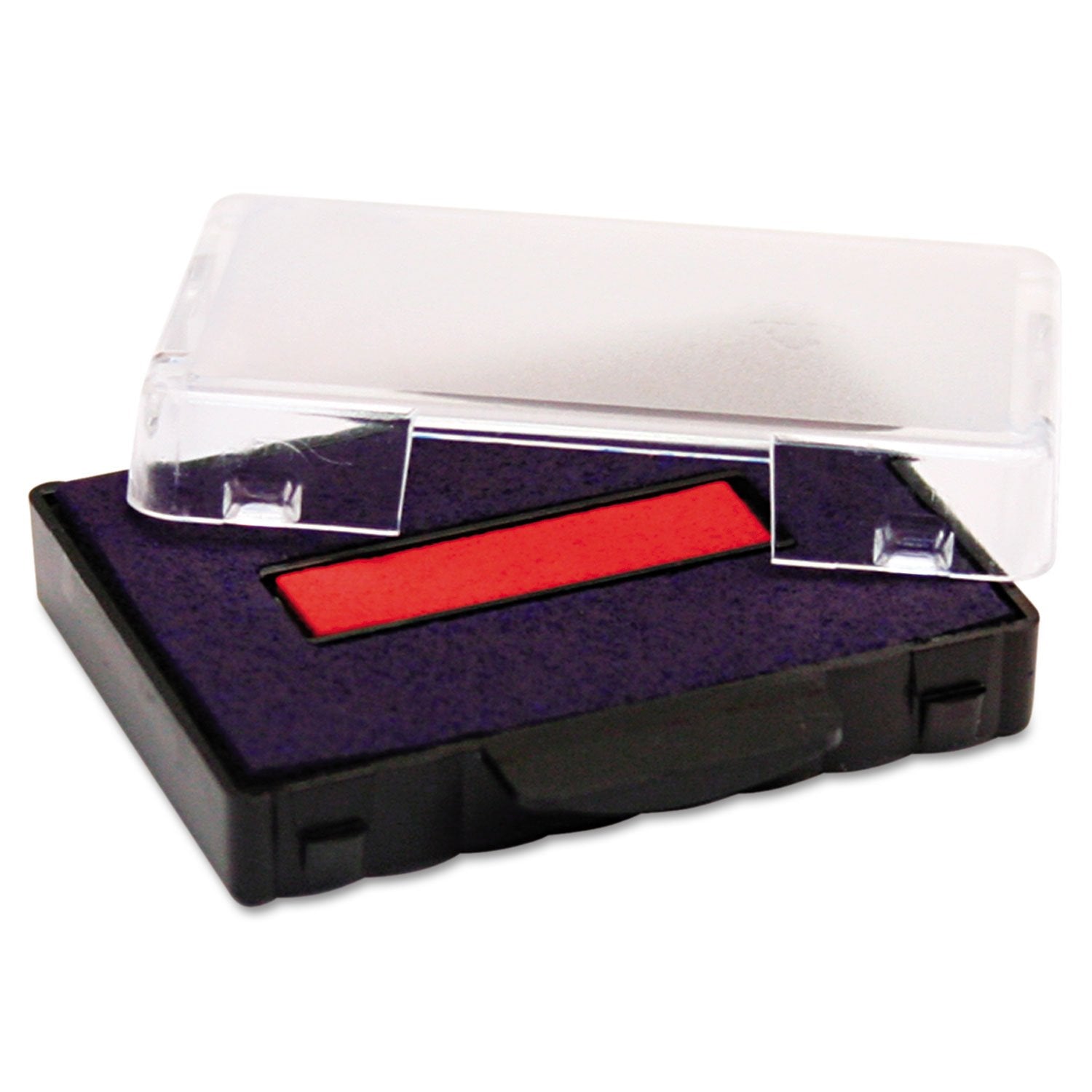 U. S. Stamp & Sign Trodat T5430 Stamp Replacement Ink Pad, 1 Inch Width X 1.625 Inches Depth, Red/Blue (P5430Br)