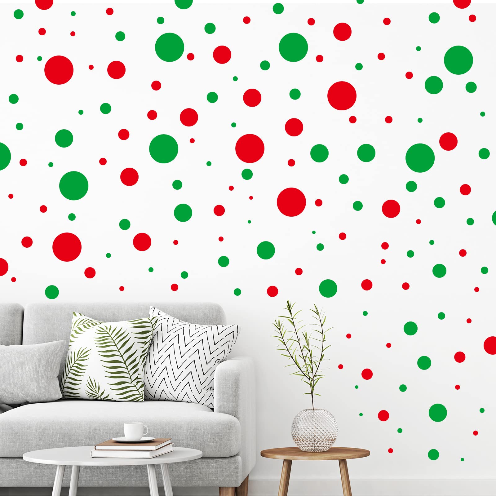 Zonon 264 Pcs Polka Dot Wall Decals for Classroom Decor Kids Circle Wall Sticker Vinyl Peel and Stick Colorful Removable for Nur