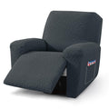 ZNSAYOTX Oversized Recliner Covers Newest 3-Piece, Fashion Large Recliner Chair Slipcovers with Pockets Both Side, 2024 Soft Jac