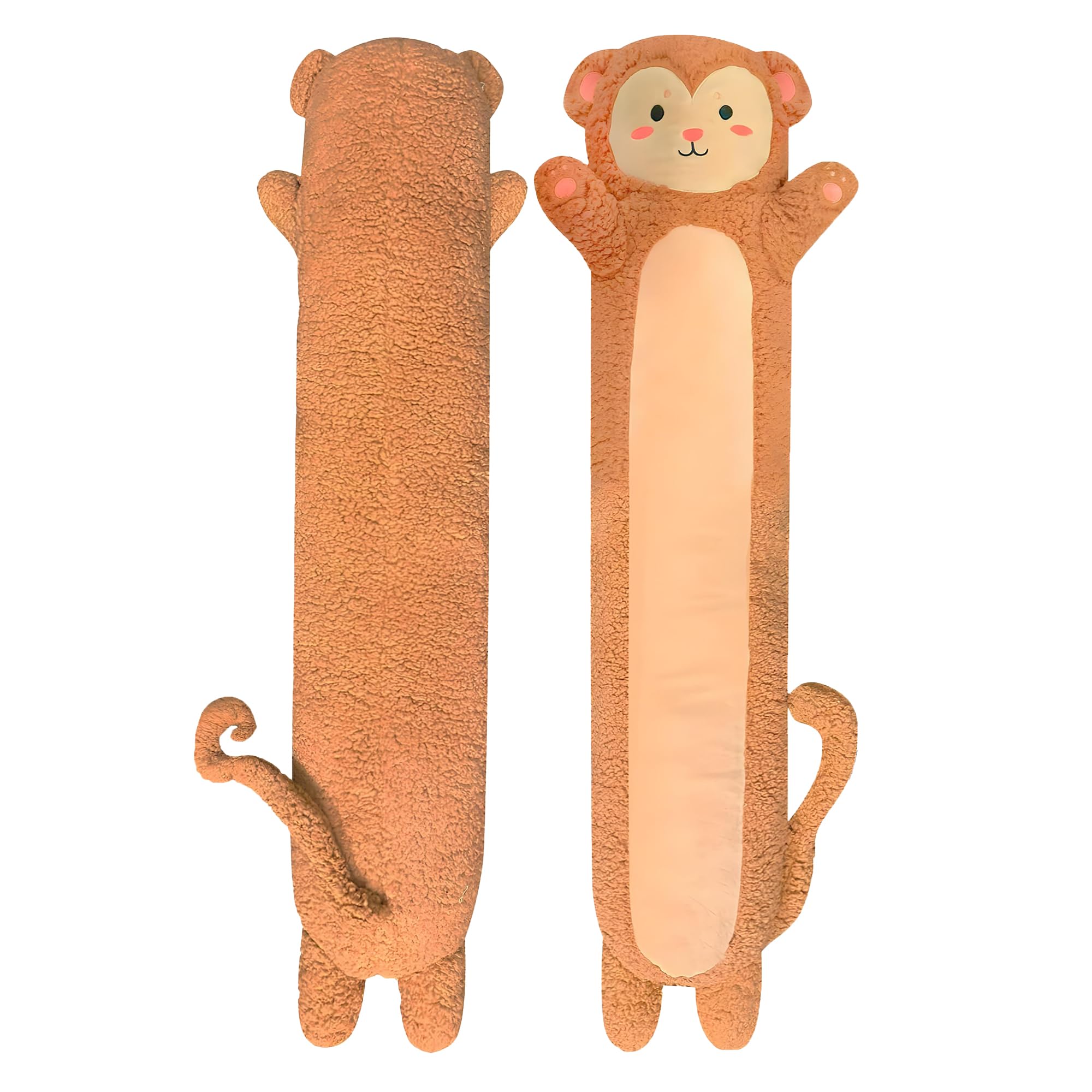 Cuddle Paws Stuffed Animal Monkey Body Pillow - Soft Plush Toy & Throw Pillow For Kids, Small (23 Inches) Soft Plushies Stuff Gi